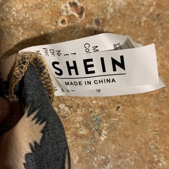 Shein Zebra Stripe Drop Shoulder Blouse - Picture 5 of 7